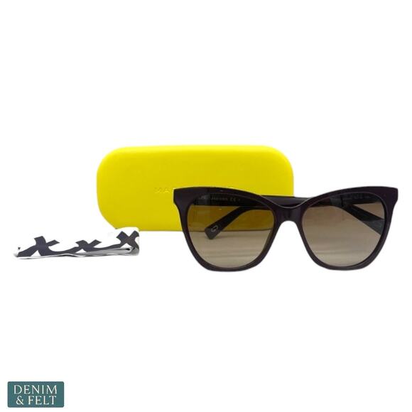 NEW Marc Jacobs Marc 336/S Plum Brown Gradient Cat Eye Sunglasses Designer UV main image 9